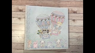 TUTORIAL PART 3 HEARTFELT CREATIONS TENDER MOMENTS 10 X 10 ALBUM SHELLIE GEIGLE JS HOBBIES [upl. by Tiga638]