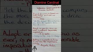 Writing Mon 16 Sep Waterman Carene and Diamine Cardinal shorts [upl. by Atterehs]