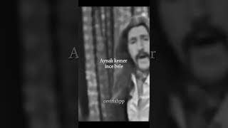 Barış Manço  Aynalı kemer sözleri song keşfet lyrics love aşk music cover musica [upl. by Maryanna]