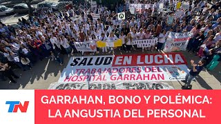 Protesta del personal del Hospital Garrahan por las medidas anunciadas por el Ministerio de Salud [upl. by Banquer]