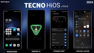 Tecno HIOS 15 Just Got a MASSIVE Upgrade with Android 15 Beta 🔥 [upl. by Elleunamme]