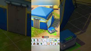 acampamento escolar no the sims 4 🏕️ sims4 thesims4 [upl. by Amorete726]