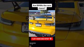 BWM M3 Competition With FAKE GTS Badges Exposed cars car bmw [upl. by Penhall]