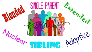 Types of Families  Social Studies for Kids  Grades 1  2 [upl. by Ailyn211]