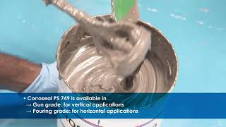 Corroseal PS 749  Two part polysulphide joint sealant  Corrotech Construction Chemicals [upl. by Aenyl]