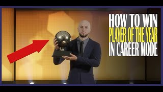 How to Win PLAYER OF THE YEAR in FIFA 22 Career Mode [upl. by Di]