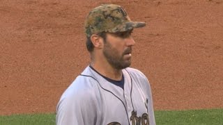 DETLAA Verlander strikes out seven over 7 13 [upl. by Ran]