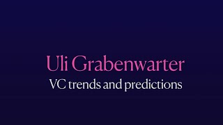 UglyDuck2023 VC Trends and Predictions [upl. by Delija]