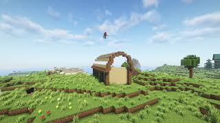 Stunning Minecraft Horse Stable Tutorial 🐴 [upl. by Koal]