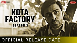 KOTA Factory season 3 Release date  Jitendra Kumar  Kota factory season 3 teaser trailer  update [upl. by Ellehcin454]