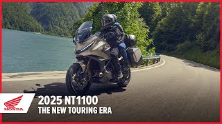 New 2025 NT1100 The New Touring Era  Touring Motorcycle  Honda [upl. by Anelhtac544]