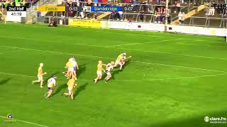 OWEN MCGANN GOAL  FEAKLE V SIXMILEBRIDGE  2024 CLARE CLUB HURLING FINAL [upl. by Nnoryt]