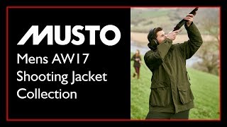 Musto Mens AW17 Shooting Jacket Collection [upl. by Panayiotis906]