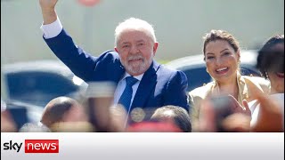 Lula da Silva sworn in as Brazil president [upl. by Schiff853]