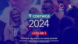 TVP3 Opole  Audycje Komitetów Wyborczych  Europarlament 2024 [upl. by Llydnek]