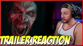 MORBIUS  Official Trailer Reaction [upl. by Syla]