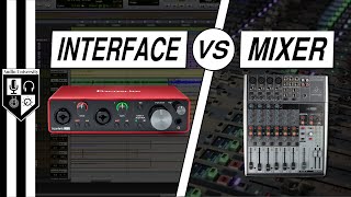 Audio Interface vs Mixer vs USB Mixer Which One Do You Need [upl. by Uzzia804]