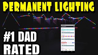 The Oelo Permanent Christmas Lighting Experience ✨ Never Hang Christmas Lights Again 2023 Review [upl. by Ahtiuqal]