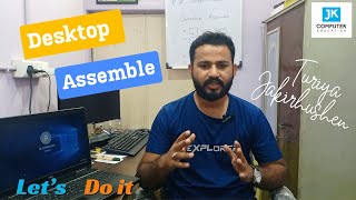 How to Make or Assemble Desktop CPU Step by Step At Home  How to Build a Computer with used Parts [upl. by Ariana22]