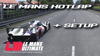 Le Mans Ultimate  Porsche 963 LMDh Le Mans Hotlap 325554  Setup [upl. by Civ]