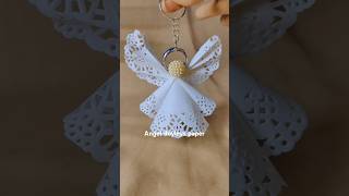 Hanging angel doilies paper papercraft [upl. by Ladiv]