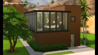 Mini casa 01  8x8  Modern House  The Sims 4 [upl. by Ear]