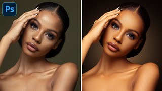 HighEnd Skin Retouching for Beginners Photoshop Tutorial [upl. by Aisinoid]