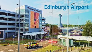 EDINBURGH AIRPORT Walking Tour [upl. by Brianna]