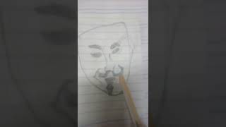 Face mask drawing please subscribe and like [upl. by Ailes]