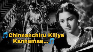 Chinnanchiru Kiliye Kannamma  Manamagal 1951  Padmini  M LVasanthakumari [upl. by Tnert]