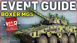 How to Grind the Boxer MGS event for War Thunder  Tips and Tricks [upl. by Esylla]