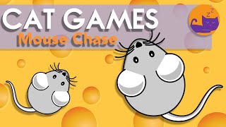 Cat Games  Mouse Catch  Mice Chase Entertainment for Cats [upl. by Ahtel]