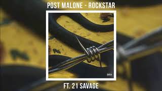 Rockstar  Post Malone ft 21 Savage Slowed Bass Boosted [upl. by Ransome]