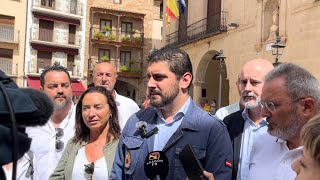 Llegada de Inmigrantes Ilegales a Mora de Rubielos Teruel  Rueda de Prensa [upl. by Hew]