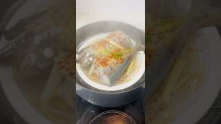 Steamed fish 🐟cooking delicious fish short [upl. by Nivlek]