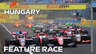 F3 Feature Race Highlights  2024 Hungarian Grand Prix [upl. by Leugimsiul]