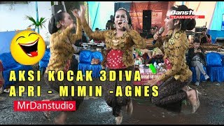 AKSI KOCAK PRINCES APRI SUCIPTO MIMIM AGNES DITINGGAL RABI VIANA MUSIC MrDanstudio [upl. by Silyhp]