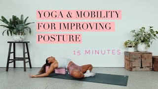 15 Minute Yoga amp Mobility for the Neck Shoulders and Hips  Follow Along sequence  Shona Vertue [upl. by Nnylarej721]