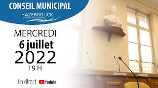 Conseil municipal du 06072022 [upl. by Argyres]