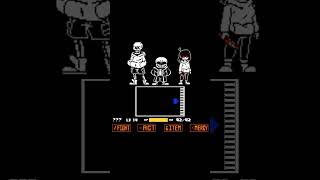 triple the threat animation on the beat undertale badtimetrio undertaleanimation [upl. by Hanoj]