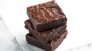 How to Make Fudgy Brownies from Scratch  Easy Brownies Recipe [upl. by Newg]