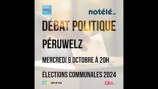 Débat de la commune de Péruwelz – Elections 2024 [upl. by Annohsat]