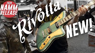 New from Rivolta Novo Guitars  NAMM 2020 [upl. by Nospmis400]