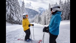 Skifahren am Kristberg im Montafon  Vorarlberg [upl. by Tlok566]