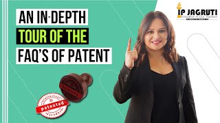 Intellectual Property Rights II Patent FAQs II Importance of Patent [upl. by Ayocal606]