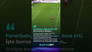 🔥 Fenerbahçe Taliscayı ikna etti İşte bonservis detayları fenerbahçe [upl. by Tegirb]