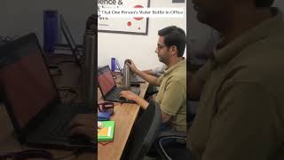 Employees Hilarious Water Bottle Challenge Who Will Take the Win [upl. by Nezam]