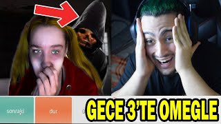 OMEGLEYE GECE 3te SAKIN GİRMEYİN Korkunç Omegle Katili [upl. by Anstice]