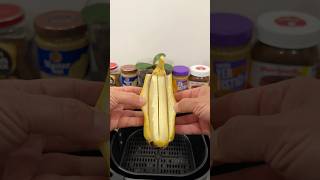 Banana dessert idea ⁉️🍌 asmr food airfryer chocolate foodie cooking icecream eating drink [upl. by Mariken899]