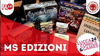 Intervista a Andrea Porati di MS Edizioni  Lucca Comics amp Games 2024 [upl. by Cade887]